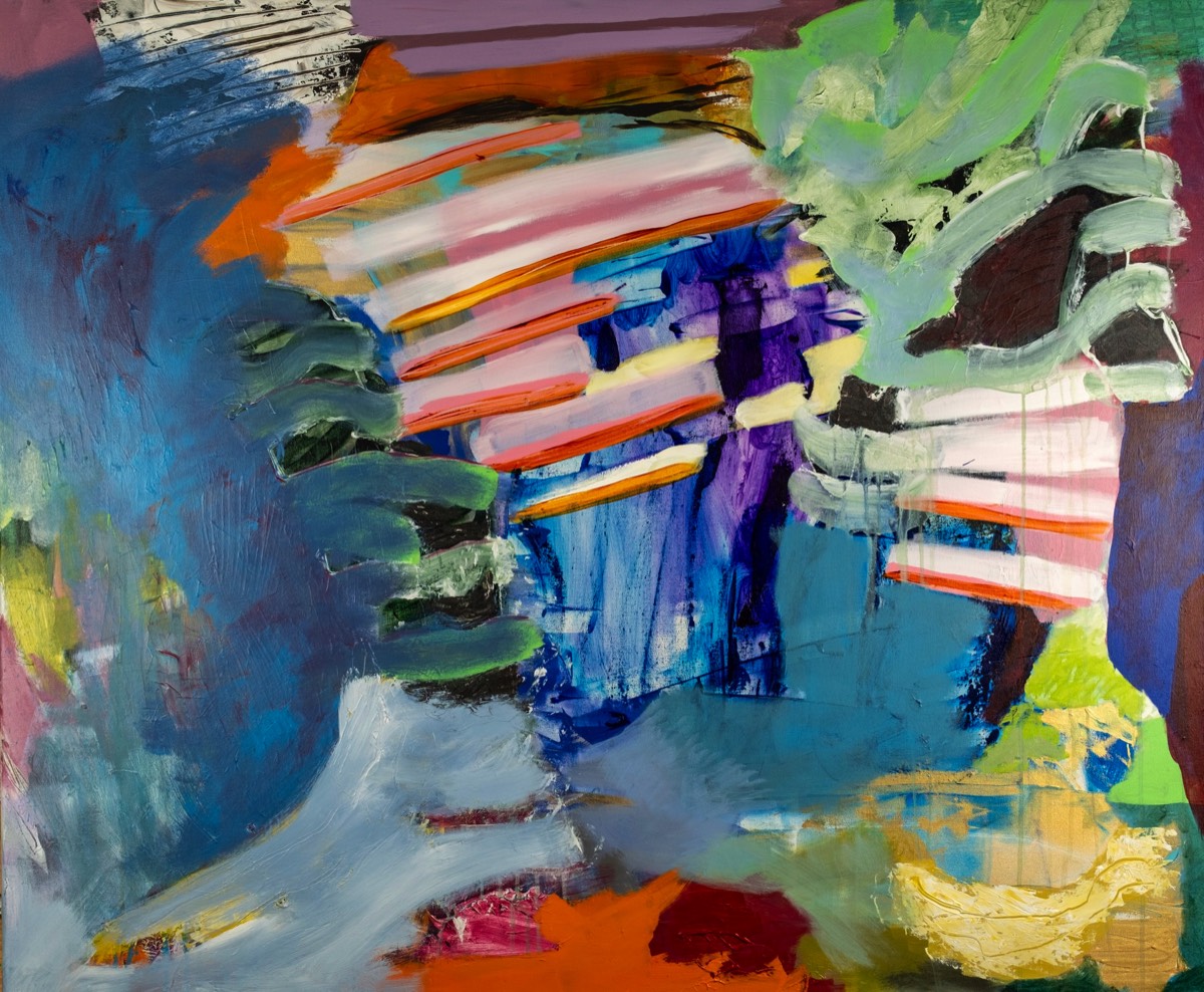 Forventningens glæde 100 x 120 cm 6500 kr