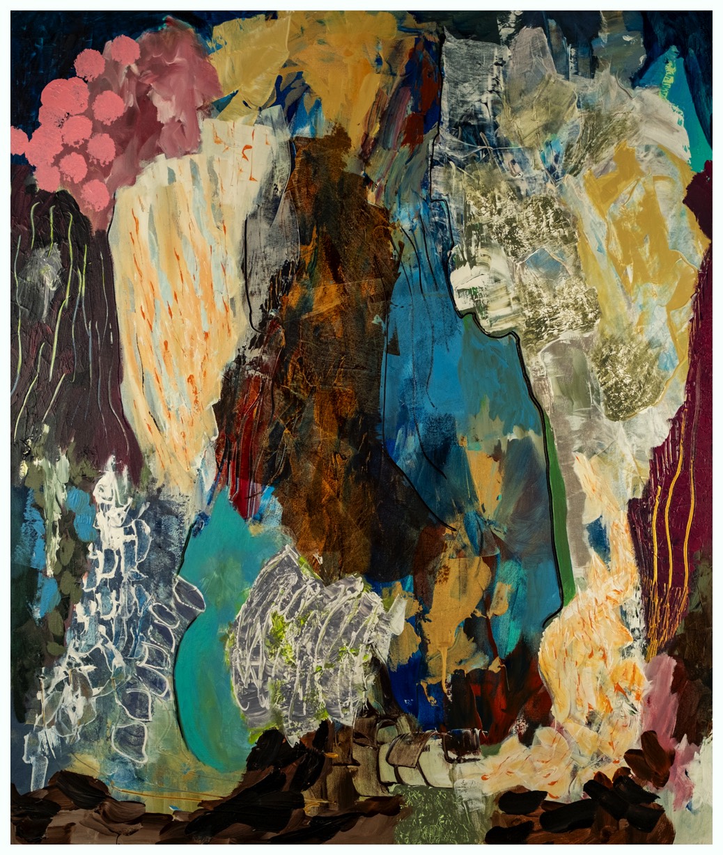 En dråbe i havet  120 x 100 cm 6500 kr