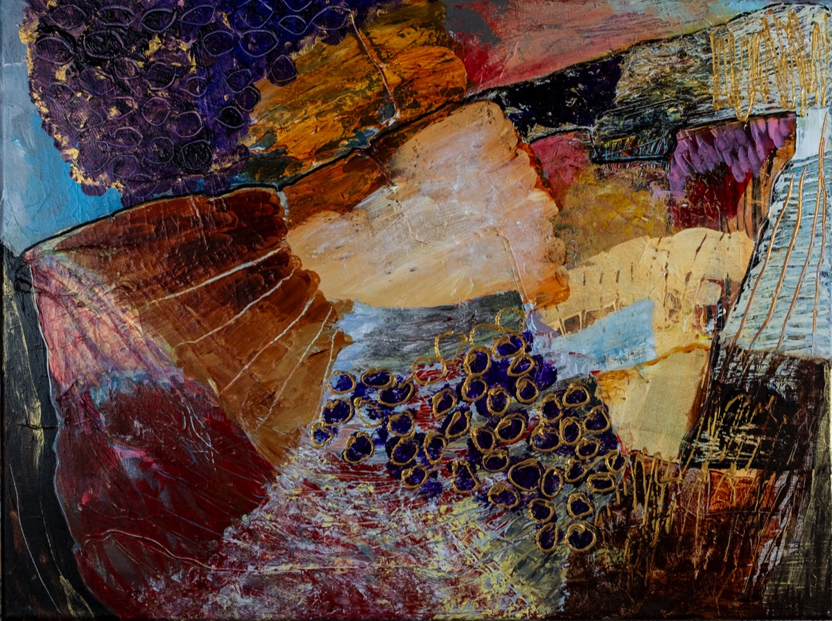 Hulemaleri 60 x 80 cm 4000 kr